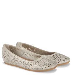 Baretraps Flats & Loafers-Chika Casual Flat Champagne