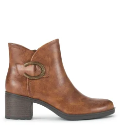 Baretraps Booties-Christine Bootie Brown
