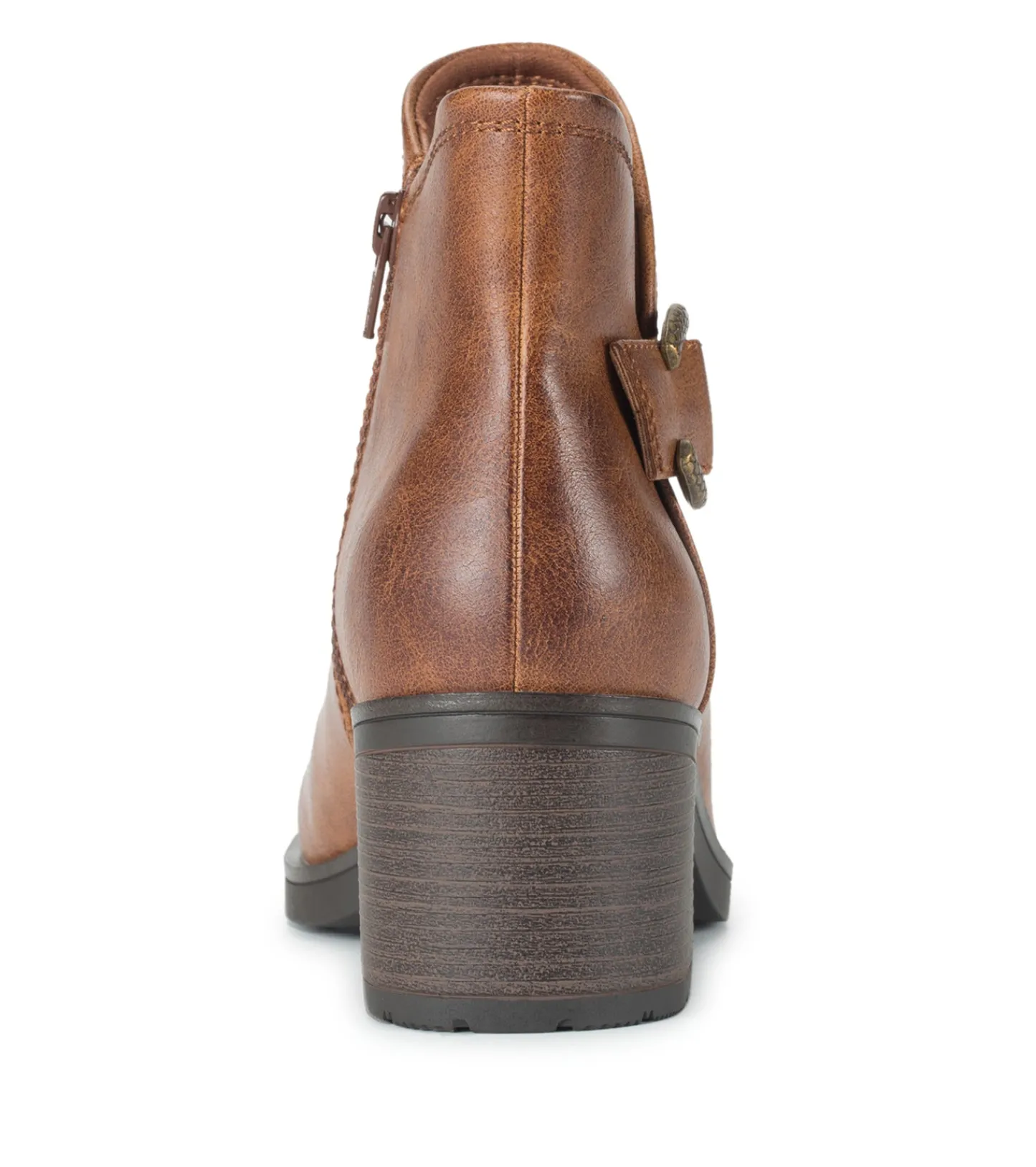 Baretraps Booties-Christine Bootie Brown