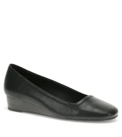 Baretraps Flats & Loafers|Dress Shoes-Covette Wedge Slip On Black