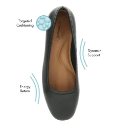 Baretraps Flats & Loafers|Dress Shoes-Covette Wedge Slip On Black