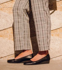 Baretraps Flats & Loafers|Dress Shoes-Covette Wedge Slip On Black