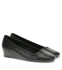Baretraps Flats & Loafers|Dress Shoes-Covette Wedge Slip On Black