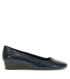 Baretraps Flats & Loafers|Dress Shoes-Covette Wedge Slip On DarkNavy