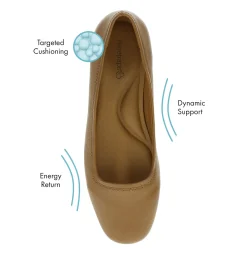 Baretraps Flats & Loafers|Dress Shoes-Covette Wedge Slip On Walnut