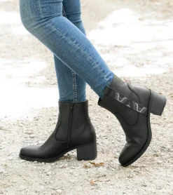 Baretraps Booties-Covina Block Heel Bootie Black