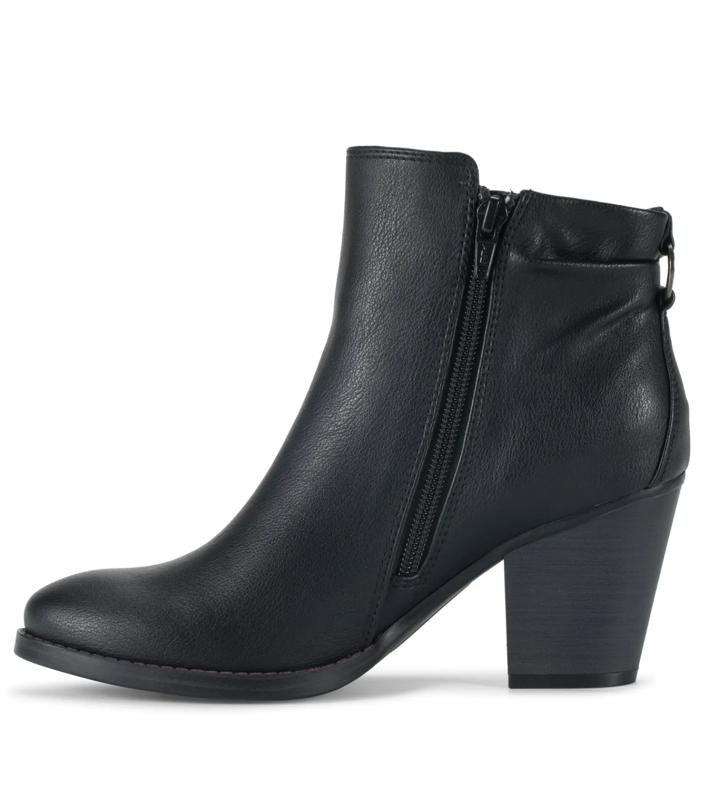 Baretraps Booties-Crystal Block Heel Bootie Black