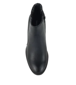 Baretraps Booties-Crystal Block Heel Bootie Black