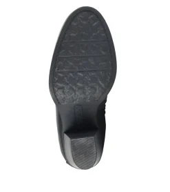 Baretraps Booties-Crystal Block Heel Bootie Black