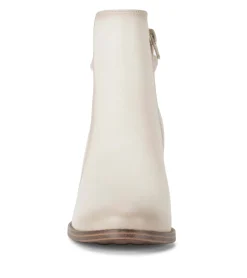 Baretraps Booties-Crystal Block Heel Bootie Milkyway