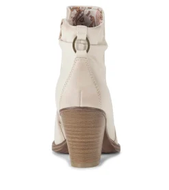 Baretraps Booties-Crystal Block Heel Bootie Milkyway