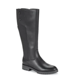 Baretraps Knee High Boots-Danen Riding Boot Black