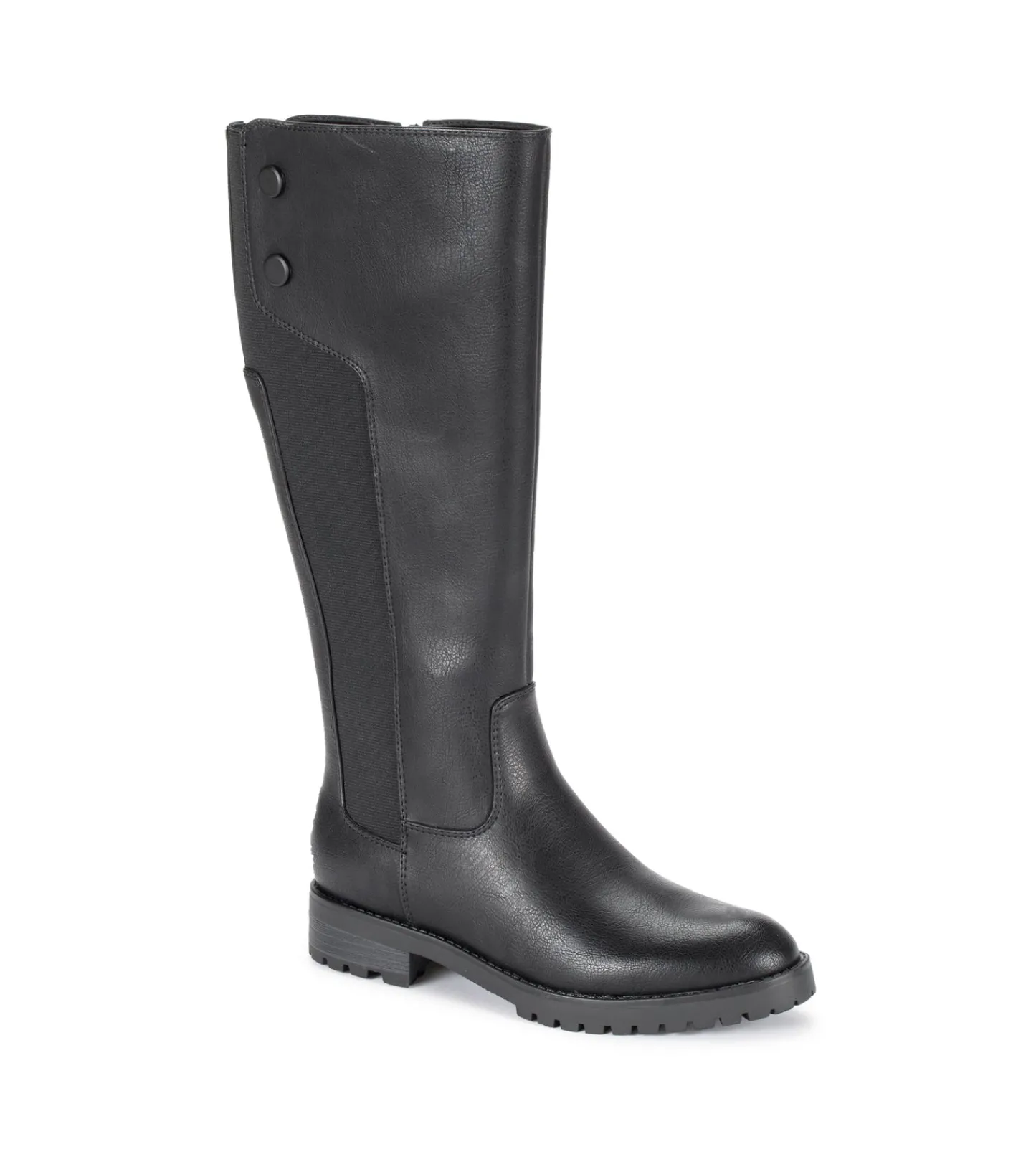 Baretraps Knee High Boots-Danen Riding Boot Black