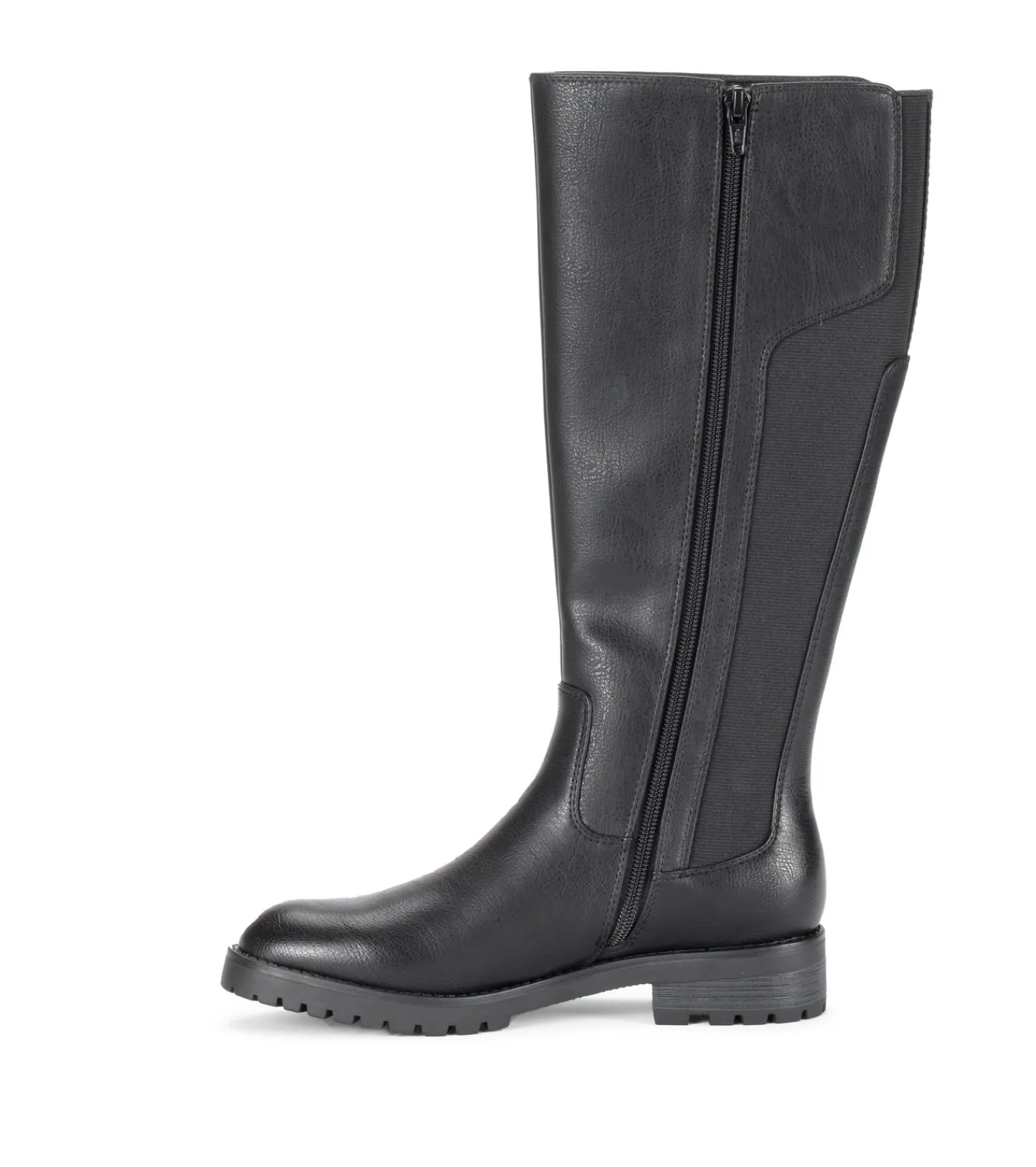 Baretraps Knee High Boots-Danen Riding Boot Black