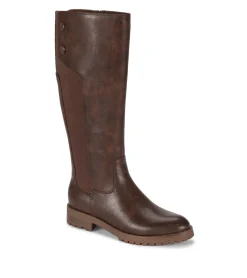 Baretraps Knee High Boots-Danen Riding Boot BrushBrown