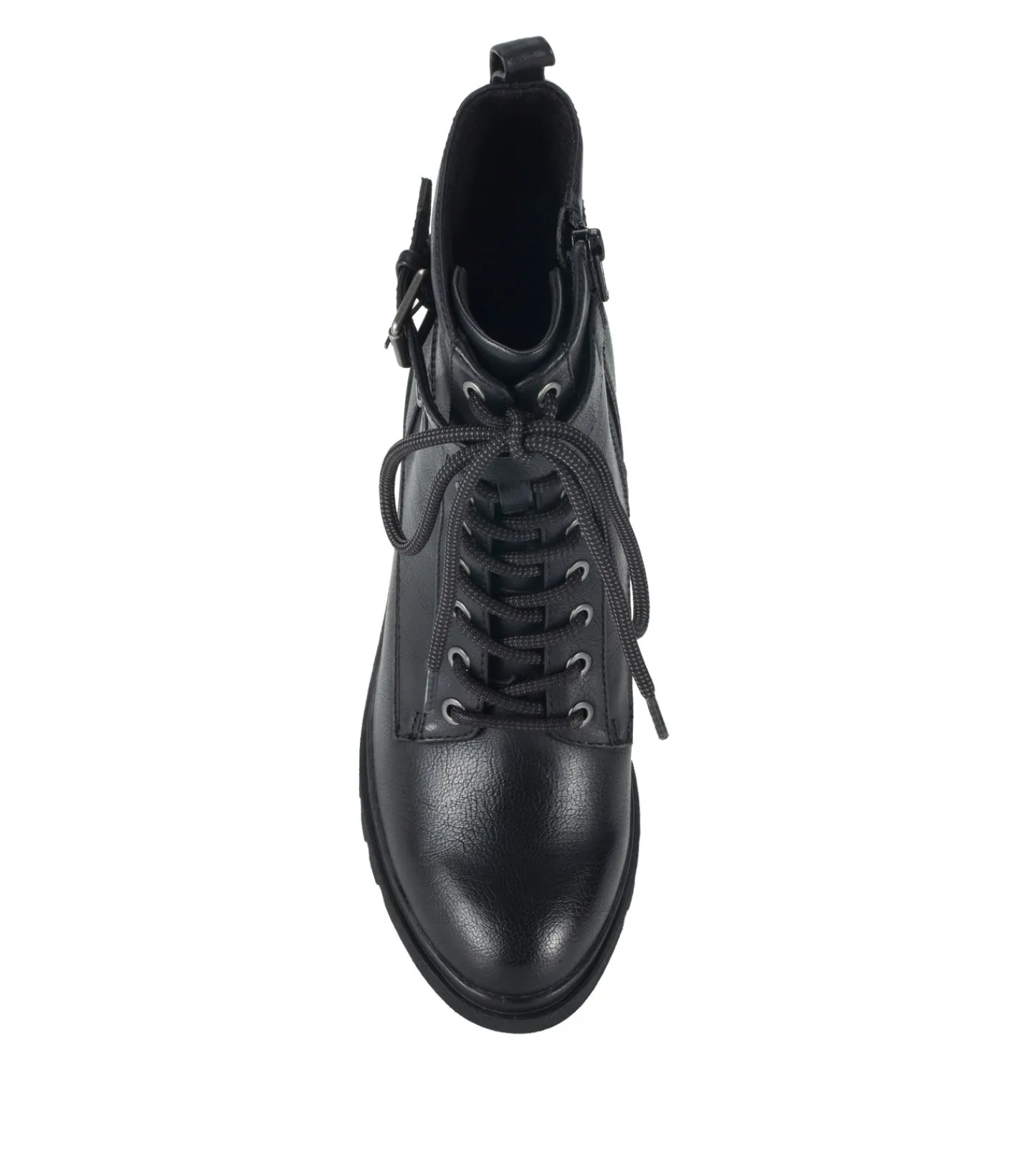 Baretraps Booties-Dani Lace Up Boot Black