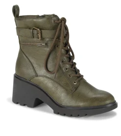 Baretraps Booties-Dani Lace Up Boot DarkJade