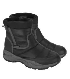 Baretraps Booties|Cold Weather Boots-Darra Waterproof Cold Weather Boot Black/DarkGrey