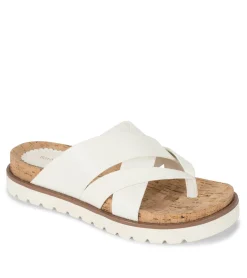 Baretraps Slides & Slip On Sandals-Deirdra Slide Sandal CreamLizard