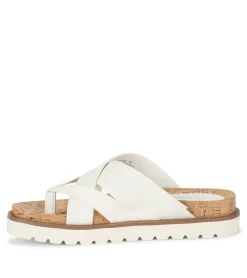 Baretraps Slides & Slip On Sandals-Deirdra Slide Sandal CreamLizard