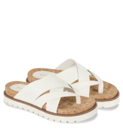 Baretraps Slides & Slip On Sandals-Deirdra Slide Sandal CreamLizard