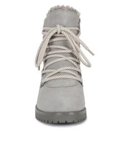 Baretraps Booties-Dennison Lace Up Boot Grey