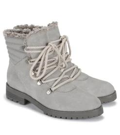 Baretraps Booties-Dennison Lace Up Boot Grey