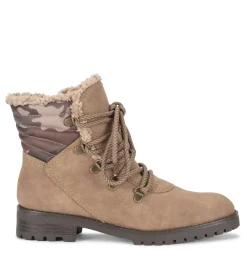 Baretraps Booties-Dennison Lace Up Boot MushroomCamo
