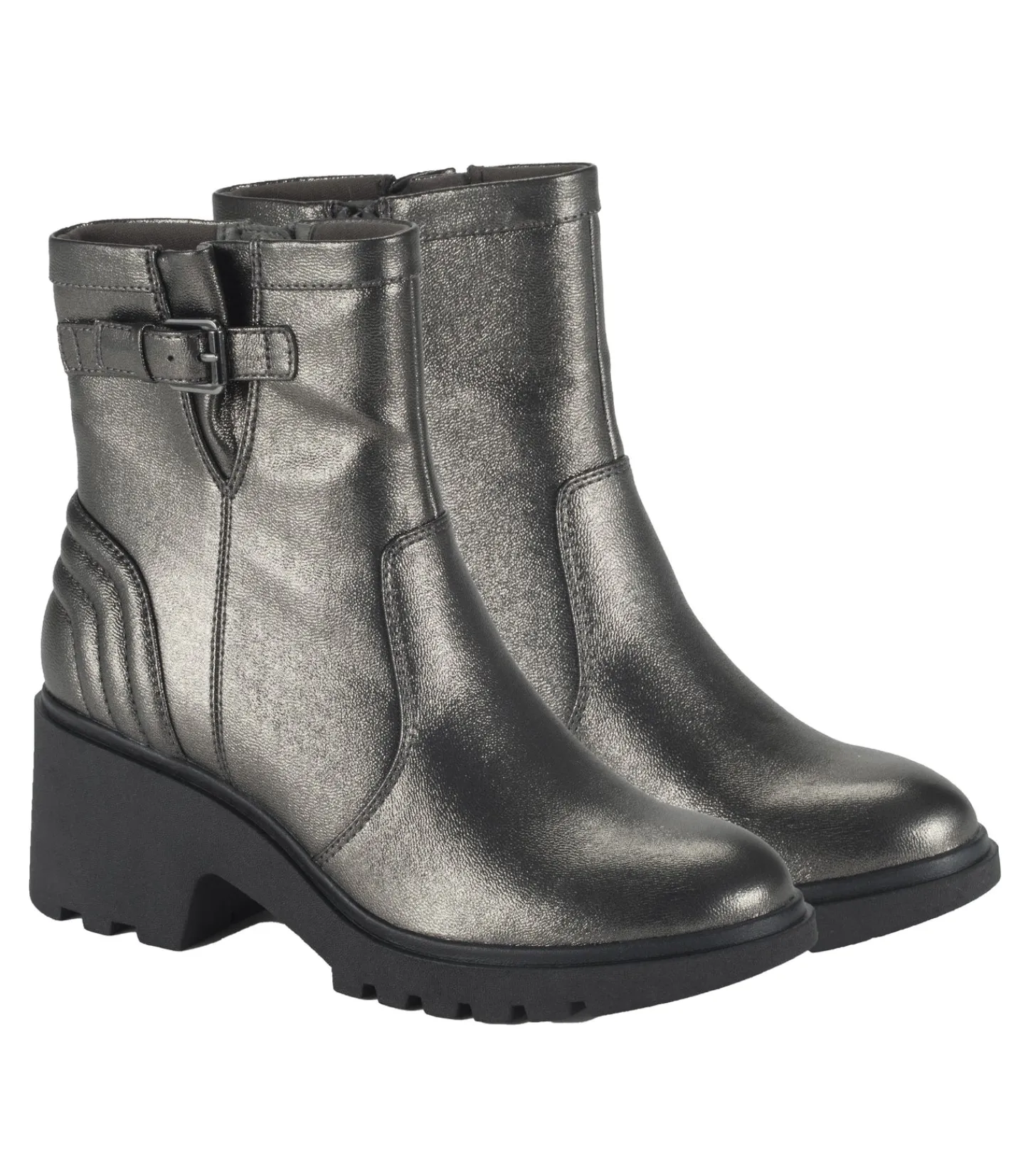 Baretraps Booties-Dovey Midi Boot Gunmetal