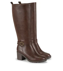 Baretraps Knee High Boots-Dylia Tall Boot BrushBrown