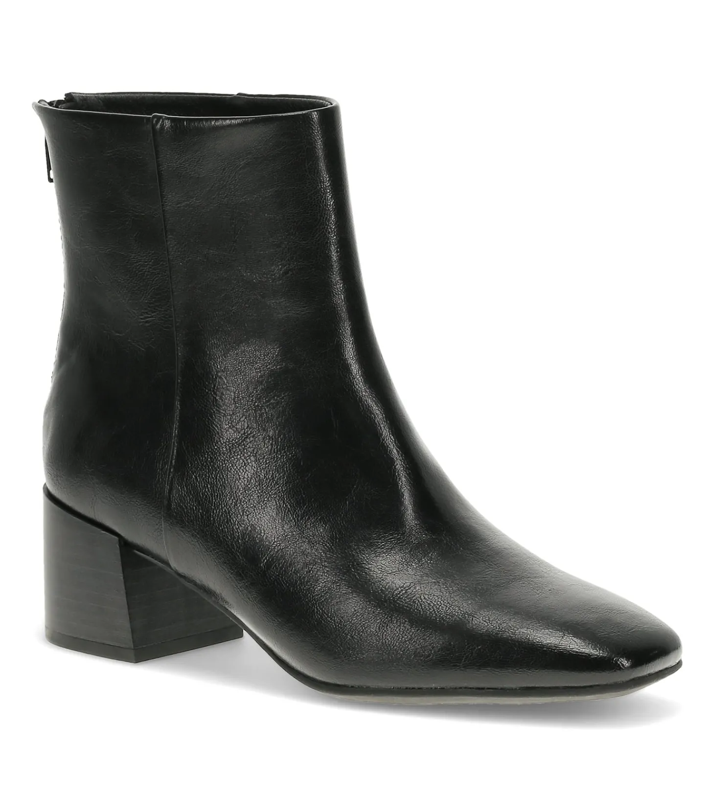 Baretraps Booties-Emilie Block Heel Bootie Black