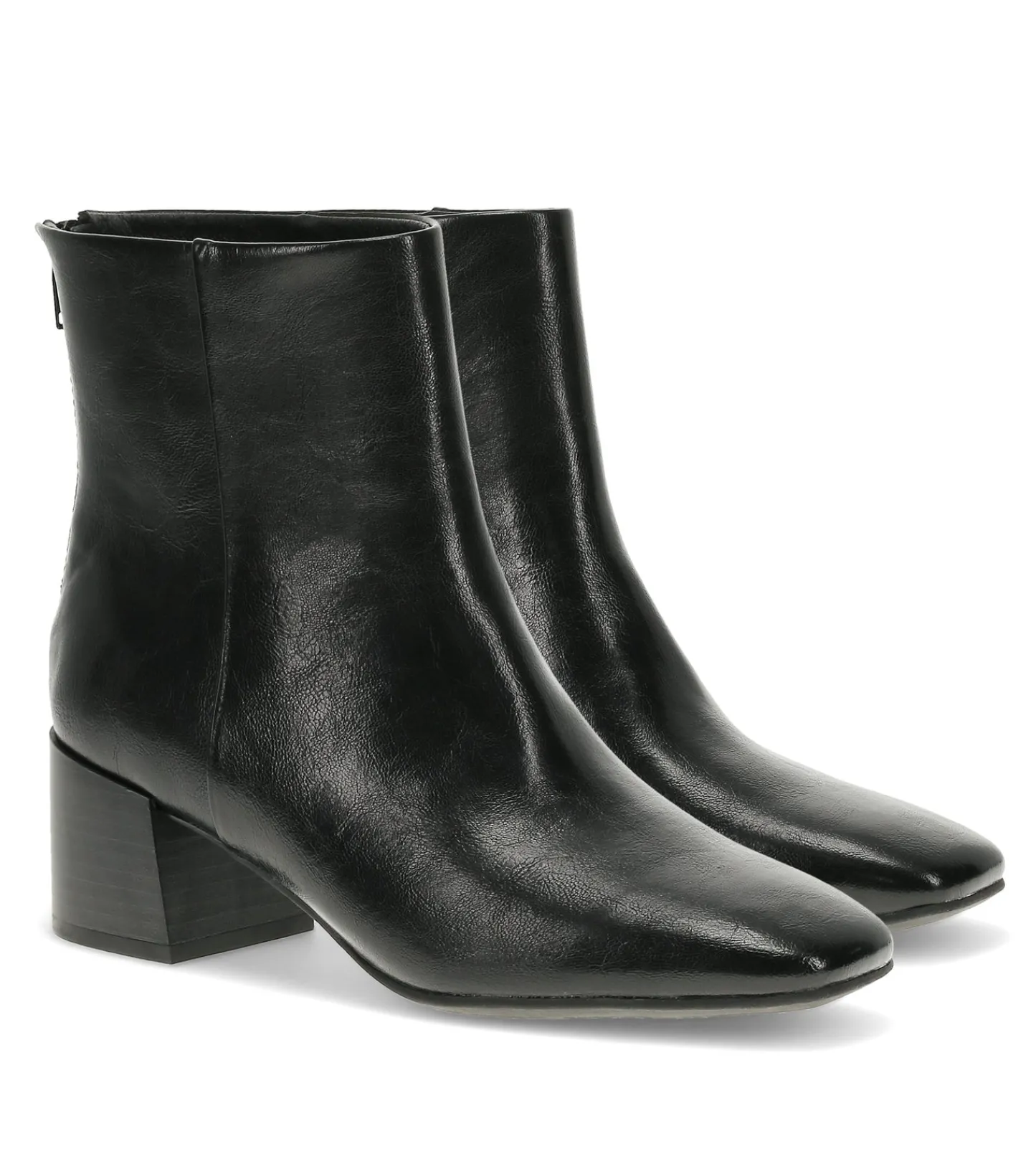 Baretraps Booties-Emilie Block Heel Bootie Black