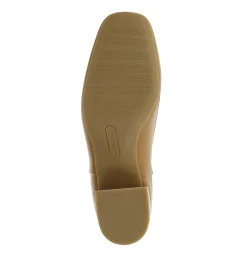 Baretraps Booties-Emilie Block Heel Bootie DarkCognac