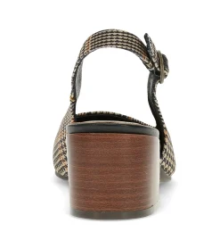 Baretraps Dress Shoes-Ester Block Heel Slingback Pump BlackMulti