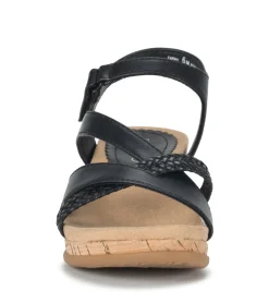 Baretraps Wedge Sandals-Farah Wedge Sandal Black