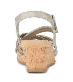 Baretraps Wedge Sandals-Farah Wedge Sandal Champagne