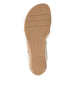 Baretraps Wedge Sandals-Farah Wedge Sandal White
