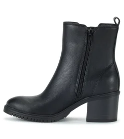 Baretraps Booties-Feeney Block Heel Boot Black