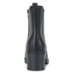 Baretraps Booties-Feeney Block Heel Boot Black