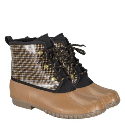 Baretraps Booties|Cold Weather Boots-Fernanda Duck Boot CamelMulti