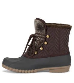 Baretraps Booties|Cold Weather Boots-Flash Duck Boot DarkBrown