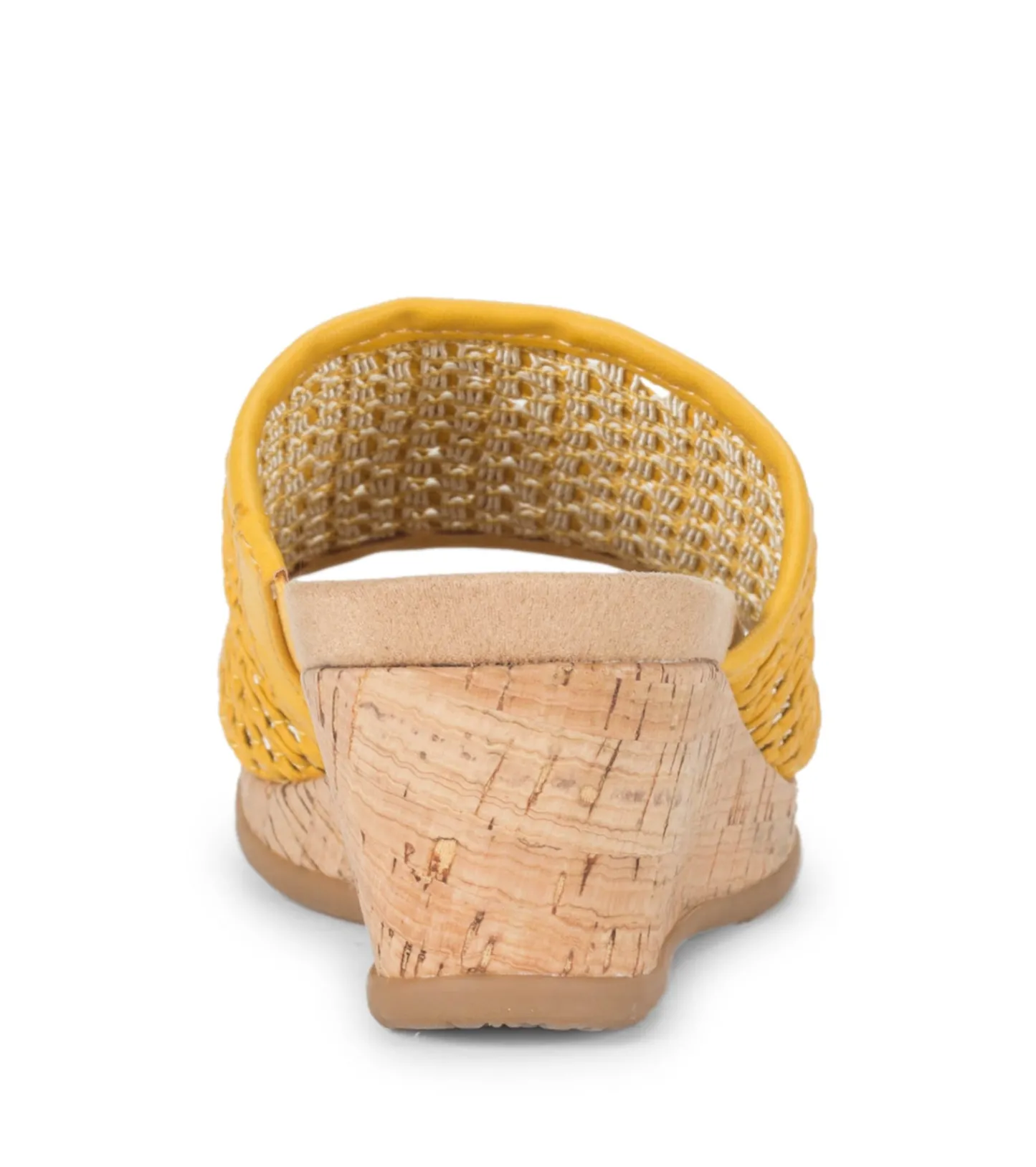 Baretraps Wedge Sandals|Slides & Slip On Sandals-Flossey Wedge Slide Sandal MellowYellow