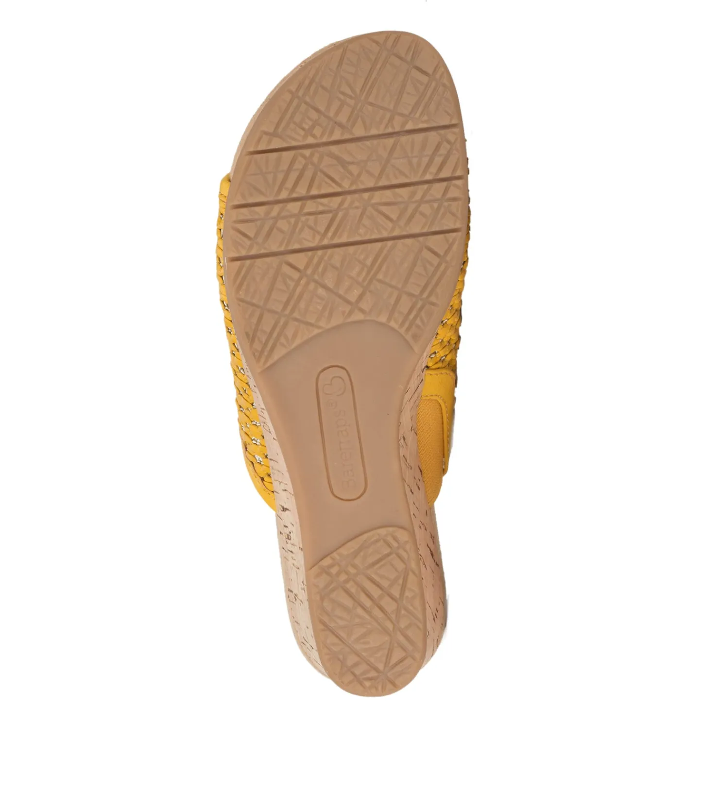 Baretraps Wedge Sandals|Slides & Slip On Sandals-Flossey Wedge Slide Sandal MellowYellow