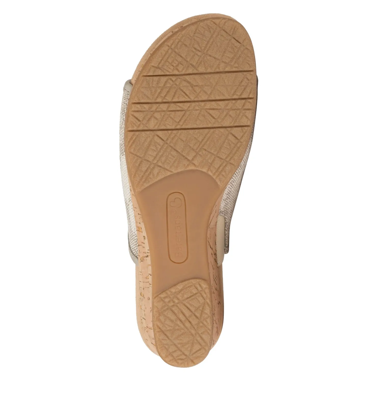 Baretraps Wedge Sandals|Slides & Slip On Sandals-Flossey Wedge Slide Sandal NaturalIkat