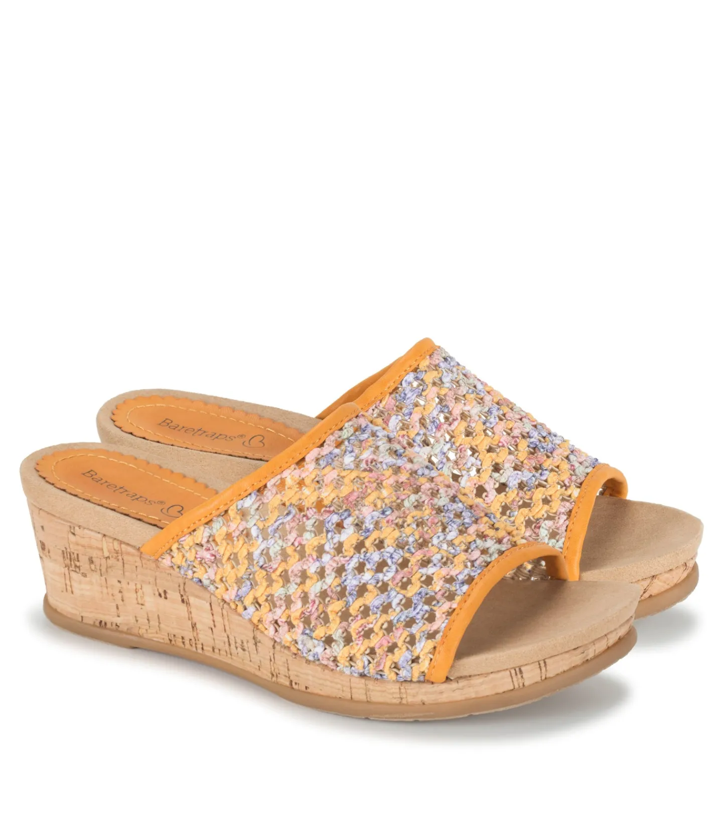 Baretraps Wedge Sandals|Slides & Slip On Sandals-Flossey Wedge Slide Sandal SunMultiFloral