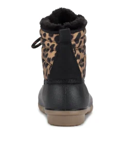 Baretraps Booties|Cold Weather Boots-Flynn Duck Boot BlackLeopard