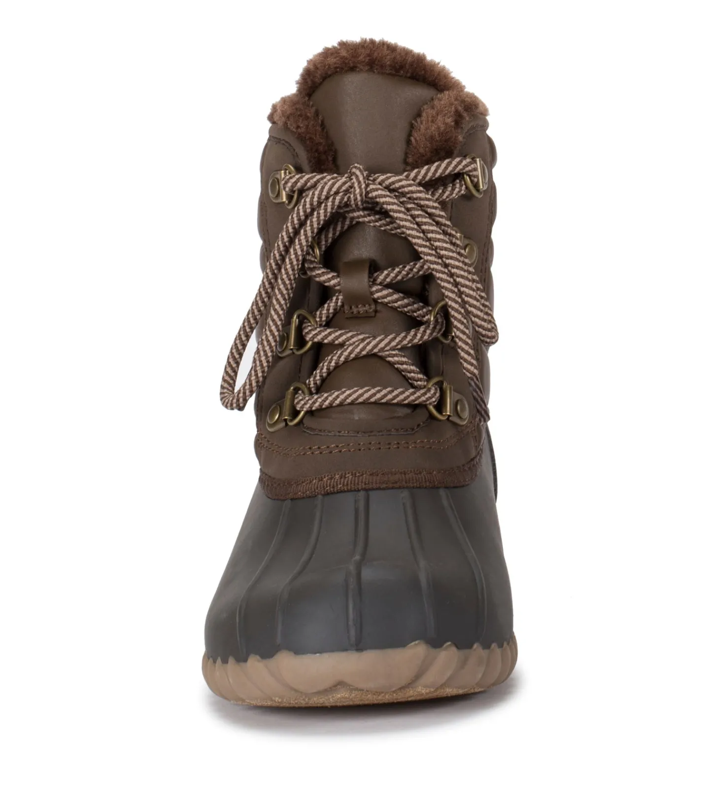 Baretraps Booties|Cold Weather Boots-Flynn Duck Boot DarkBrown