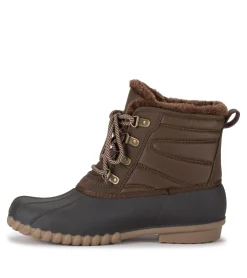 Baretraps Booties|Cold Weather Boots-Flynn Duck Boot DarkBrown