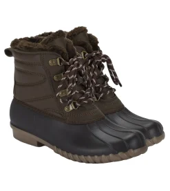 Baretraps Booties|Cold Weather Boots-Flynn Duck Boot DarkBrown