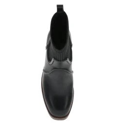 Baretraps Booties-Galatia Heeled Midi Boot Black